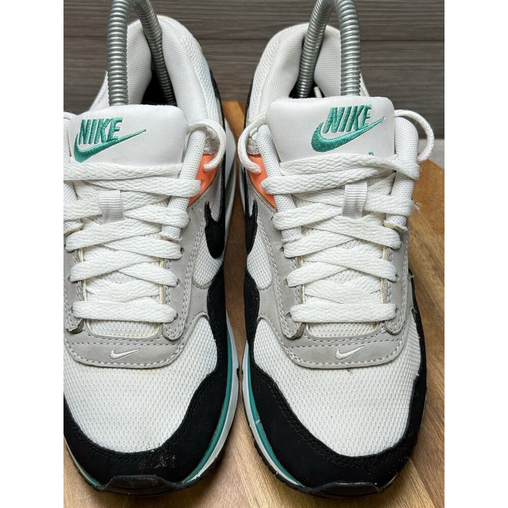 Nike Air Max Correlate White Black New Green Womens Size 5.5 Shoes 511417-135 - Picture 4 of 11